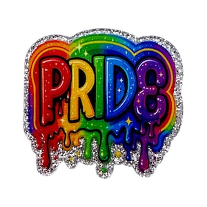 Pride Rainbow Acrylic Flatback – LGBTQ