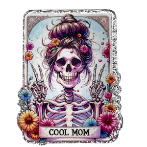 Cool Mom Tarot Card Acrylic Flatback