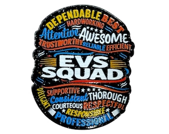 EVS Squad Acrylic Flatback