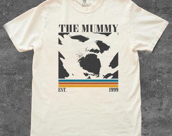 Camiseta Comfort Colors da Múmia, camiseta vintage do filme