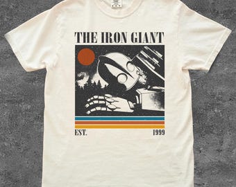 Camiseta Comfort Colors do Gigante de Ferro, Camiseta Vintage do Filme