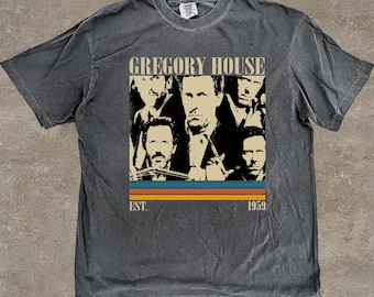 Vintage 90s Gregory House Graphic T-Shirt, Comfort Colors Unisex T-Shirt
