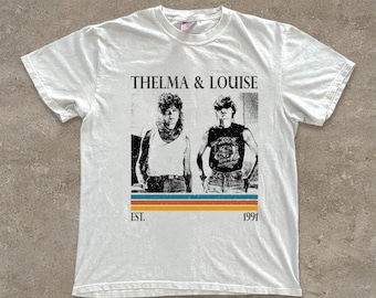 Camiseta Thelma & Louise Comfort Colors, camiseta vintage do filme