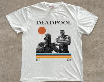 Camiseta de Deadpool Comfort Colors, camiseta vintage de la película