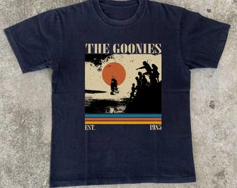 Camiseta Comfort Colors dos Goonies, camiseta vintage do filme