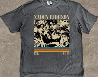 Vintage 90s Xaden Riorson T-Shirt, Fourth Wing Dragon Rider Shirt, Comfort Colors Unisex T-Shirt