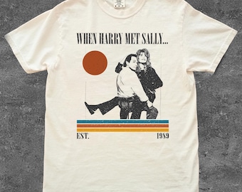Camiseta de Cuando Harry conoció a Sally..., camiseta vintage de la película