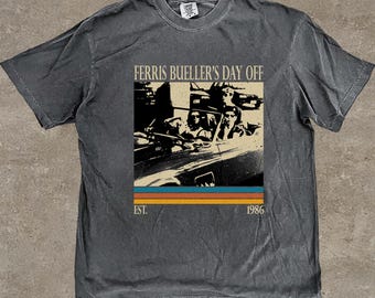 Camiseta do filme "Curtindo a Vida Adoidado", camiseta vintage.