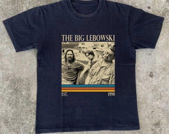 Camiseta Comfort Colors do filme "O Grande Lebowski", estilo vintage.