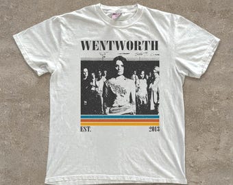 Camiseta Comfort Colors da série de TV Wentworth, camiseta vintage de filme