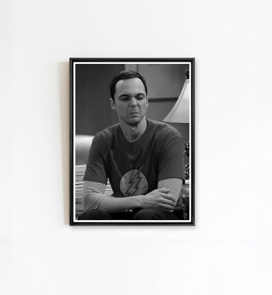 Sheldon Cooper Photography Print, the Big Bang Theory, Funny Movie ...