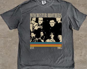 Comfort Colors Winchester Brothers T-Shirt, Unisex Vintage Style