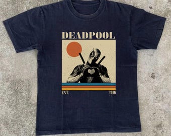 Camiseta de Deadpool Comfort Colors, camiseta vintage de la película