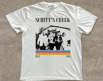 Schitt's Creek Tv Series Comfort Colors T-Shirt, Vintage Movie Tee