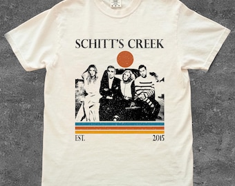 Schitt's Creek Tv Series Comfort Colors T-Shirt, Vintage Movie Tee