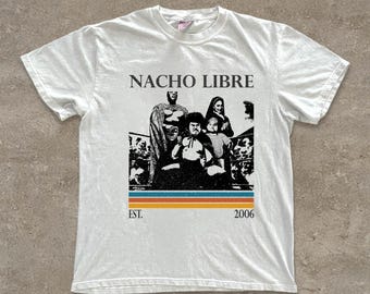Nacho Libre Comfort Colors T-Shirt, Vintage Movie Tee