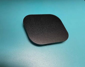 Cubierta del gancho de remolque del parachoques delantero para Acura TLX 2015, 2016 y 2017, número de pieza 71104-TZ3-A0 NH731P, color negro liso.