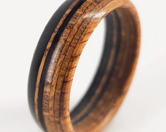Handcrafted Historic Oak Ring — Made in America
