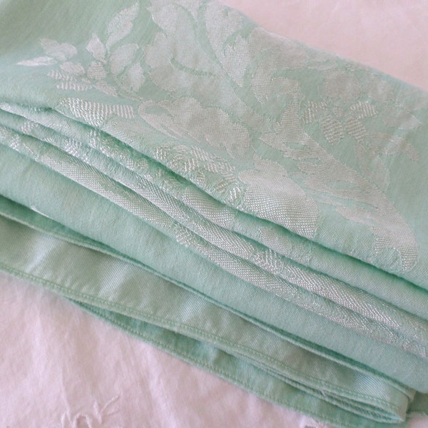 Mint Damask Etsy