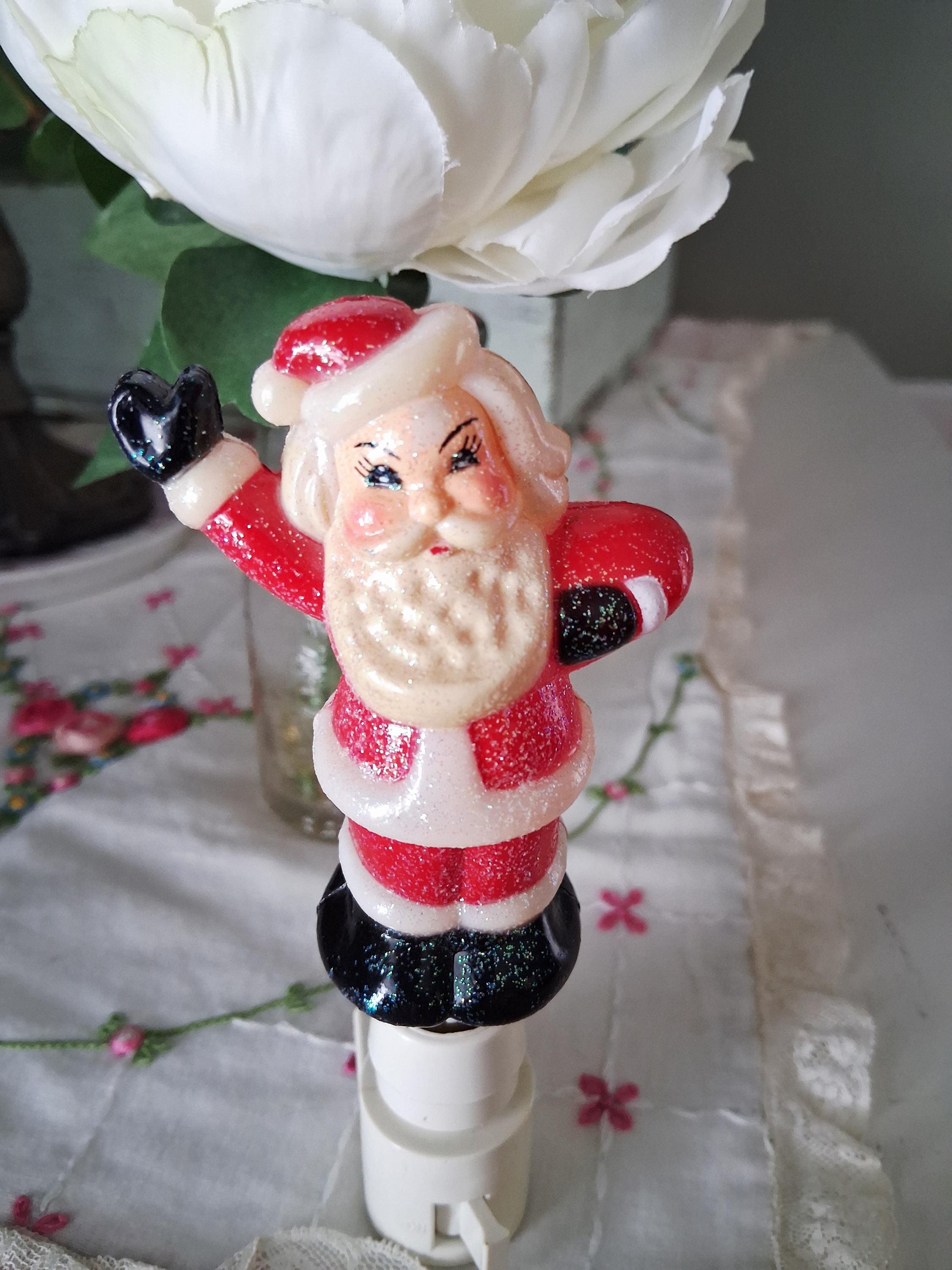 Waving Santa Light - Etsy