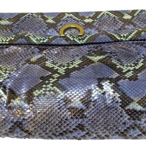 Vintage 70s Snakeskin Clutch/Shoulderbag by SUPREME image 2