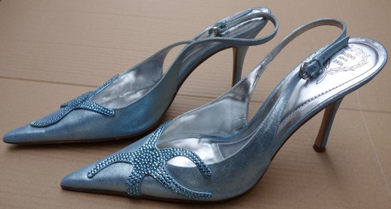 ice blue pumps