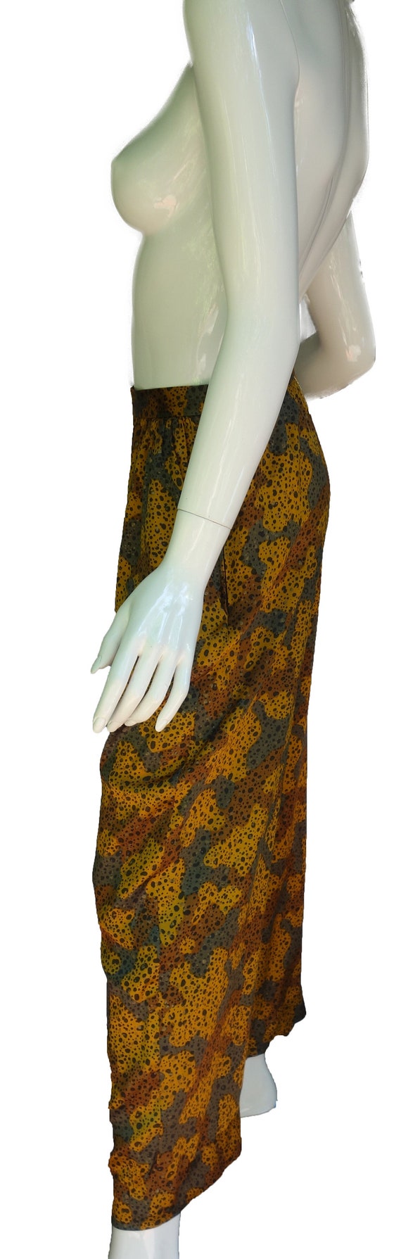 Vintage YSL Yves Saint Laurent rive gauche Silk J… - image 4