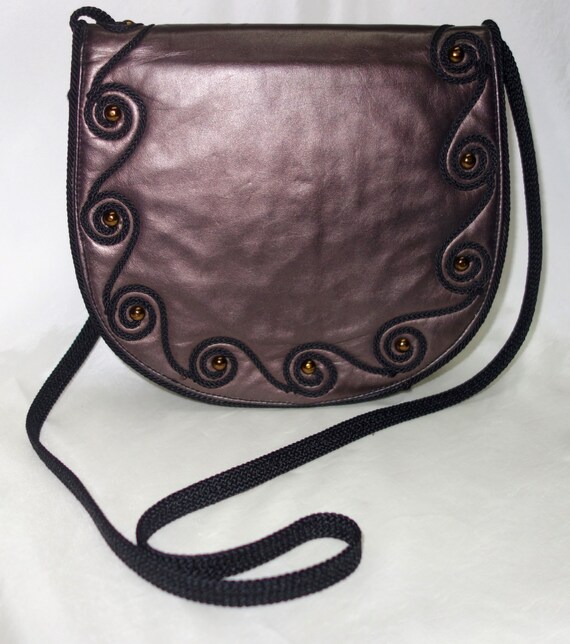 Vintage 70s YSL Yves Saint Laurent Bronze Colored