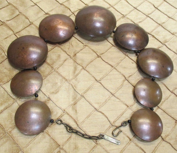 JAY FEINBERG Copper Disk Choker - image 6