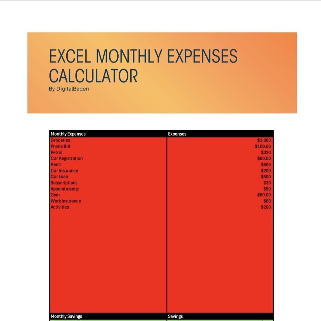 Photo inspiration: Self Sufficent Luxury Apartment Monthly Expenses Calculator Reference: Excel Monthly Expenses Calculator