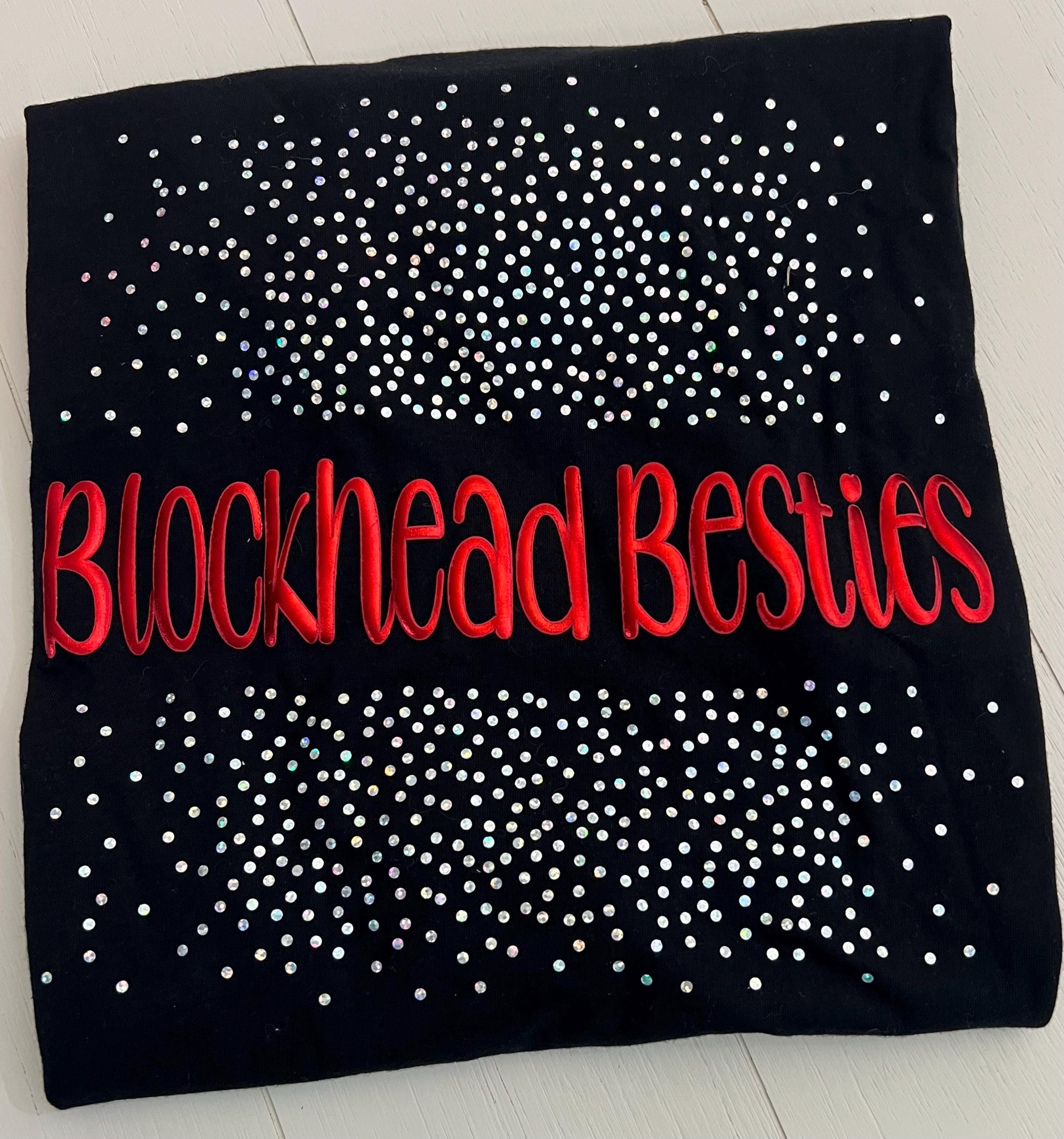 Blockhead Besties Spangles and metallic puff tank top or T-shirt, perfect new kids fan tank top or T-Shirt. Concert tank or Tee, customize!