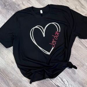 New kids tank top or T-shirt, favorite guy in open heart design tank top or tee, Favorite guy tank or tee!  Concert tank/T-shirt