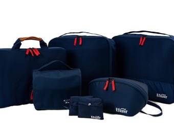 Efuzer Packing Cubes Set for Women, 7-Piece Travel Organizer Bags, Durable Lightweight Luggage Organizers