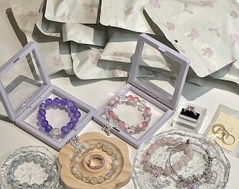 Kawaii Mystery Box UK | Smyckesutgåva | Pärlarmband och söta accessoarer | Överraskningspresent | Estetisk present till henne