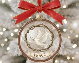 Watercolor Nativity Ornament PNGs (15) · Christmas Clipart Bundle · 300 DPI Transparent · Commercial Use Digital