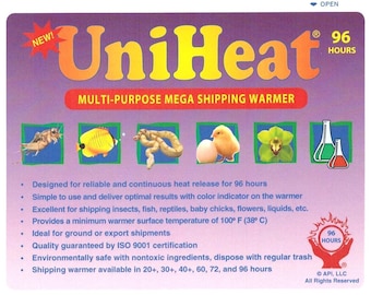 Add-on Item: 72 or 96 Hour Heat Pack