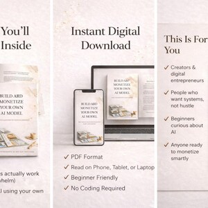 Monetize Your AI Model: Content Creation Guide (PDF Download) - Etsy