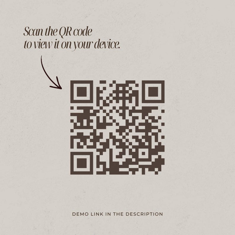 Vintage Wedding Website Template, Elegant Old Money Canva Design (RSVP Included) - V01 image 3