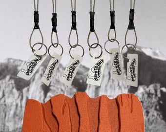 Moab Wall Street Key Holder with 2 Climbing Keychains Bundle *Updated*