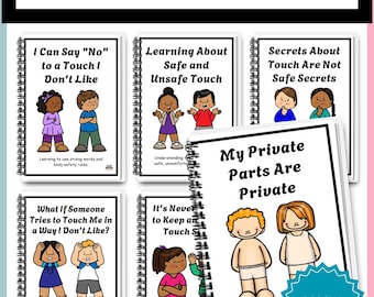 Inappropriate Touch Bundle | Body Safety Social Stories | Child Sexual Abuse Prevention | Preschool SPED (PDF)
