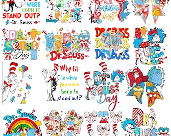 Bundel Cartoon Read Across America png, Reading Day png, School Teacher png, Retro Read Friends png, Read Across America Coquette png.