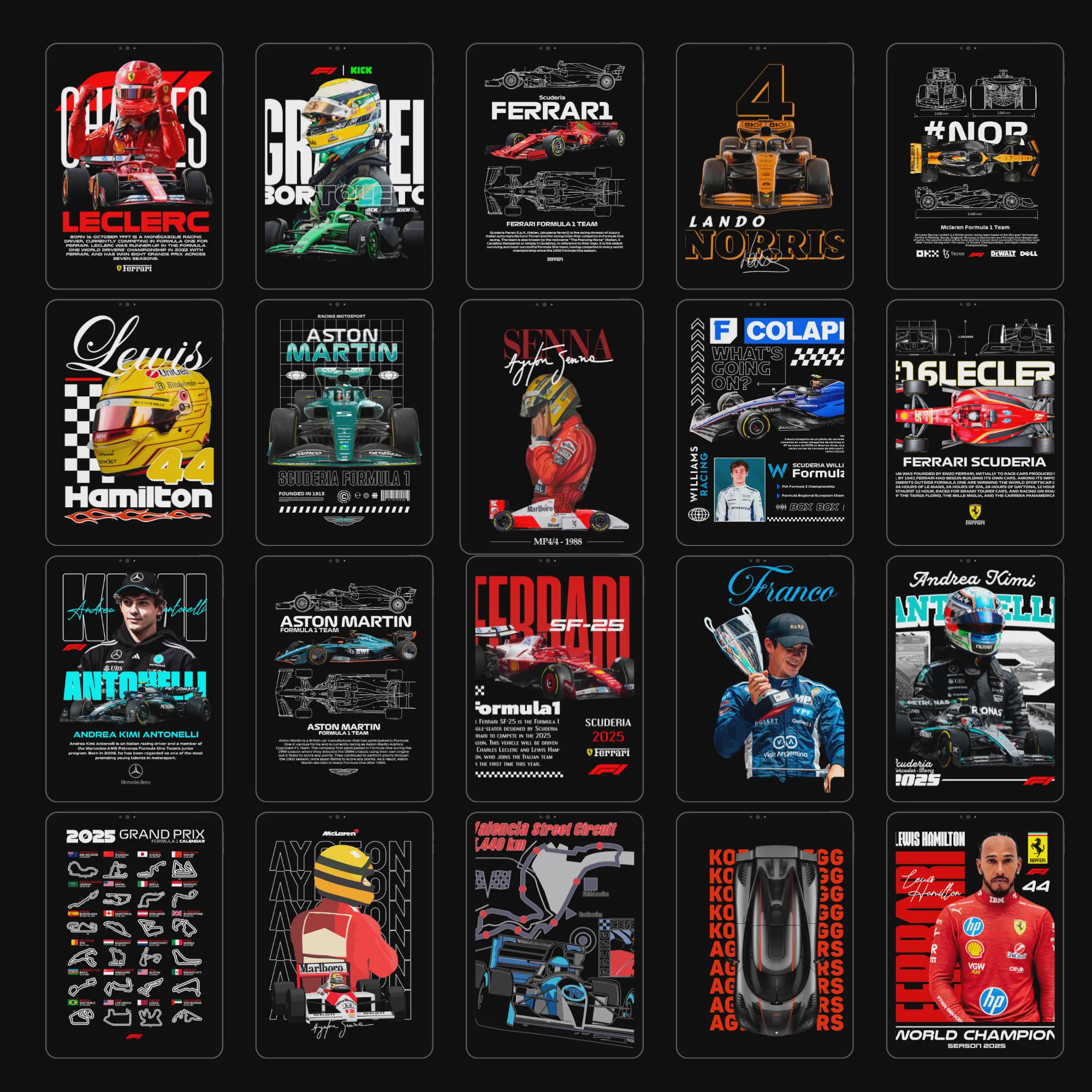 Formula 1 stickers - Etsy 日本