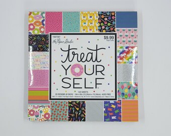 Treat Yourself 6x6 Paper Pad, Birthday