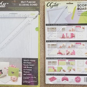 Multi-Purpose Scoring Board, CGull, Envelopes, Boxes, Flowers