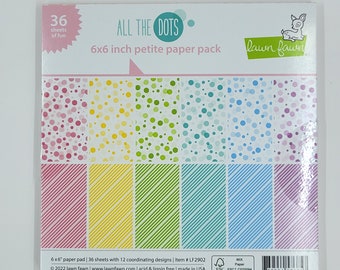 Lawn Fawn All The Dots 6x6 Petite Paper Pack