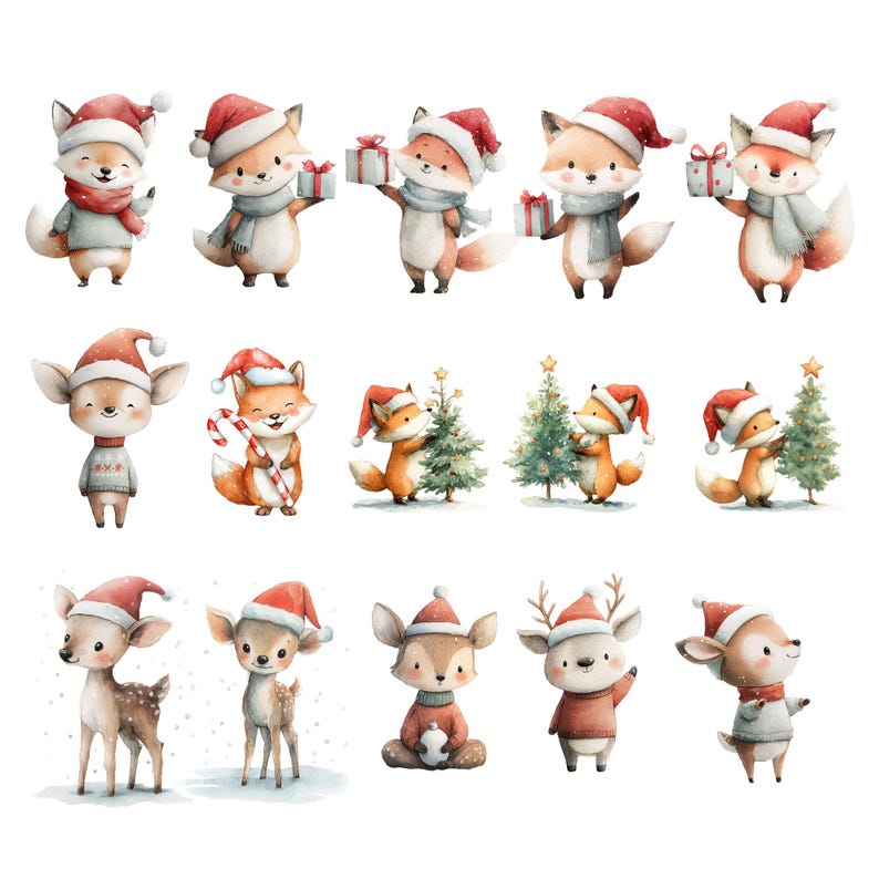 Christmas Cards With Envelopes, 48-Count Christmas Cards Boxed, 6