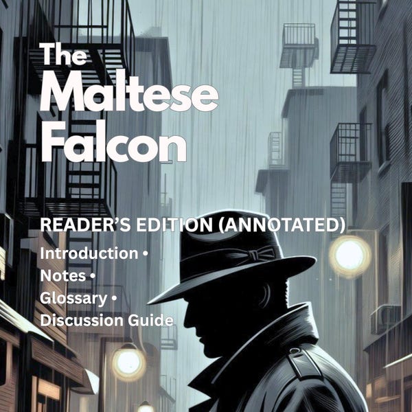 The Maltese Falcon Annotated Reader's Edition | Noir Classic (EPUB + PDF Download)