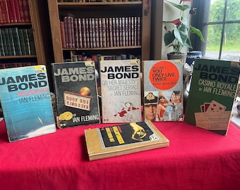 Vintage James Bond Pan Books by Ian Fleming | Choose Your Title | 1960s 007 Paperback Spy Thriller Collectable