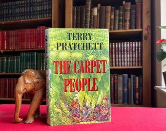 Terry Pratchett The Teppich Menschen 1992 Überarbeitete Ausgabe Doubleday Hardcover mit Schutzumschlag Josh Kirby Cover