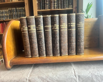 Vintage Odhams Press Dekoratives Buch - 1933 Hardcover Edition - Titel auswählen